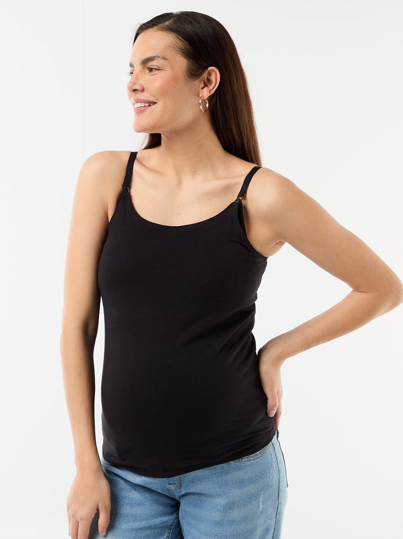 Voedingshemd Zwart - Kiabi