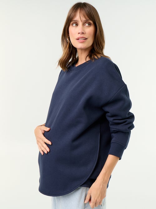 Voedingssweatshirt met overslagopening - Kiabi Voedingssweatshirt met overslagopening - Kiabi