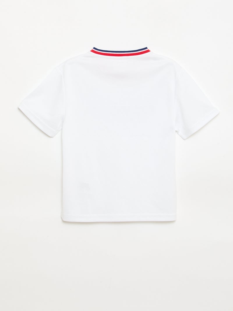 Voetbalshirt Frankrijk Wit - Kiabi
