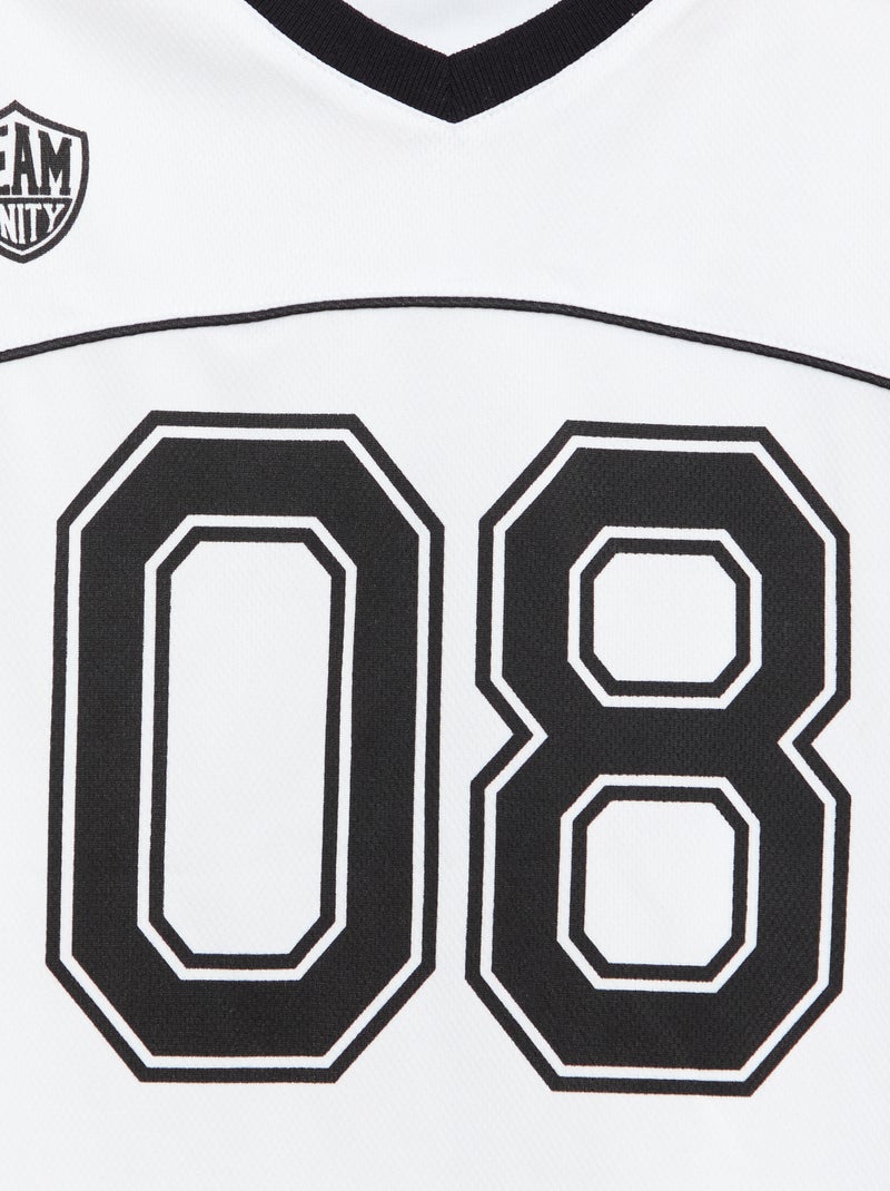 Voetbalshirt Frankrijk Wit - Kiabi