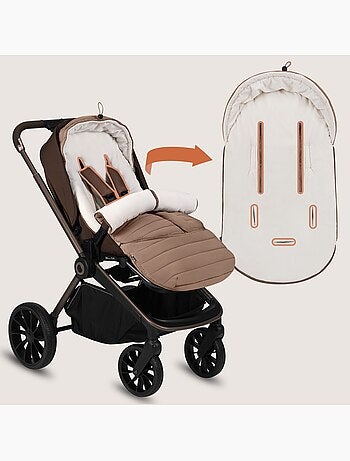 Voetenzak voor kinderwagen LIONELO Oli – Universeel – Waterdicht – +5 tot –20 °C – UV-filter
