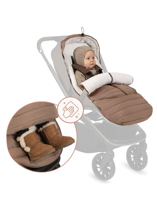 Voetenzak voor kinderwagen LIONELO Oli – Universeel – Waterdicht – +5 tot –20 °C – UV-filter - Kiabi Voetenzak voor kinderwagen LIONELO Oli – Universeel – Waterdicht – +5 tot –20 °C – UV-filter - Kiabi