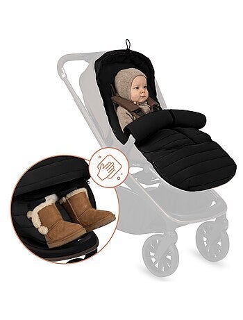Voetenzak voor kinderwagen LIONELO Oli – Universeel – Waterdicht – +5 tot –20 °C – UV-filter