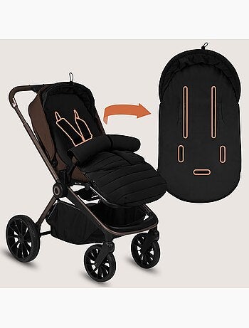 Voetenzak voor kinderwagen LIONELO Oli – Universeel – Waterdicht – +5 tot –20 °C – UV-filter