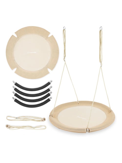 Vogelnestschommel ø 100 cm – comfortabele en stevige buitenschommel - Kiabi Vogelnestschommel ø 100 cm – comfortabele en stevige buitenschommel - Kiabi
