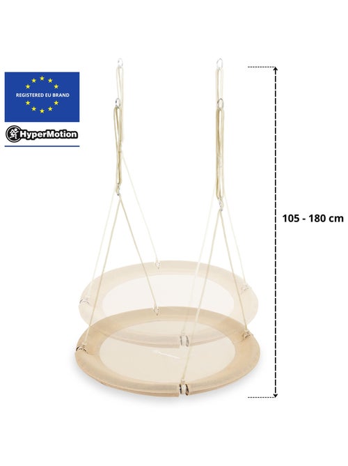 Vogelnestschommel ø 100 cm – comfortabele en stevige buitenschommel - Kiabi Vogelnestschommel ø 100 cm – comfortabele en stevige buitenschommel - Kiabi