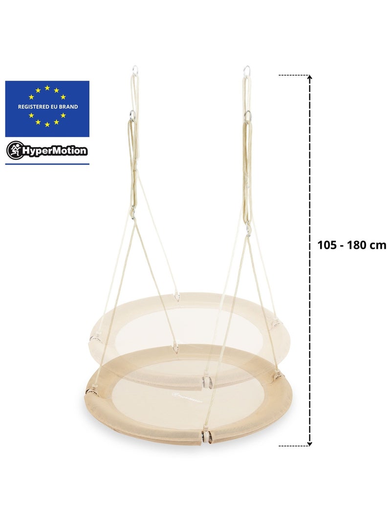 Vogelnestschommel ø 100 cm – comfortabele en stevige buitenschommel N.v.t. - Kiabi
