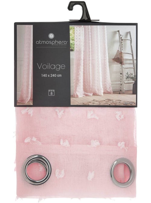 Voilage à pompons lily - Kiabi