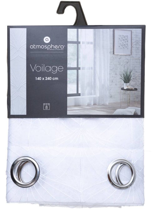 Voilage brodé MIA - Kiabi