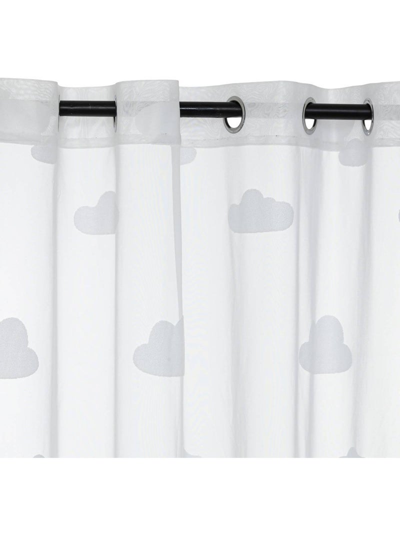 Voilage enfant NUAGE Blanc - Kiabi
