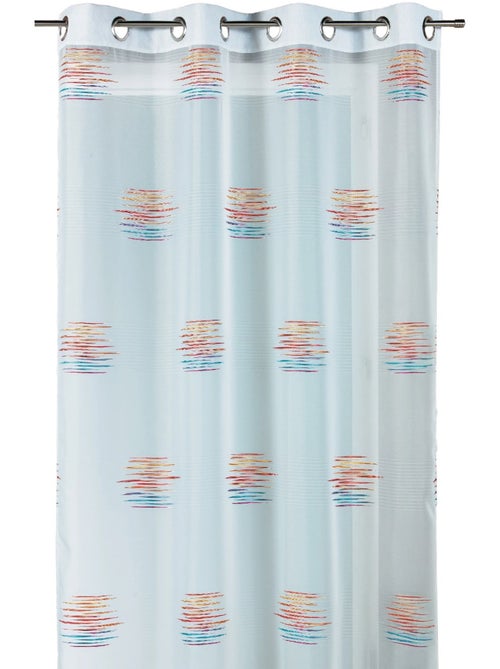 Voilage jacquard à motifs graphiques - Kiabi Voilage jacquard à motifs graphiques - Kiabi