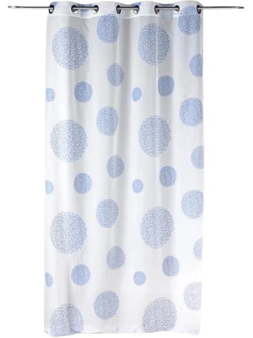 Voilage motif rond impression magnétique - Kiabi