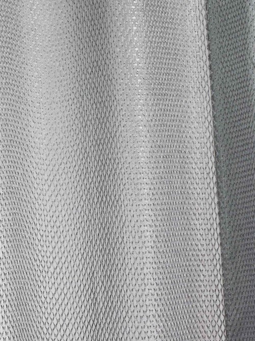 Voilage organza  - Effet résille - Kiabi