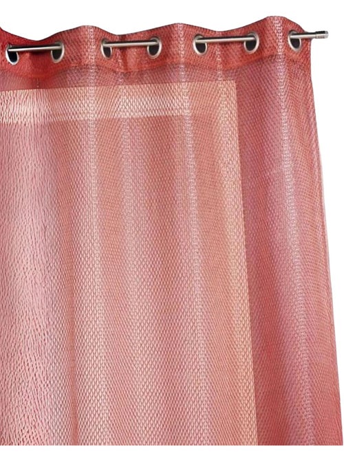 Voilage organza  - Effet résille - Kiabi