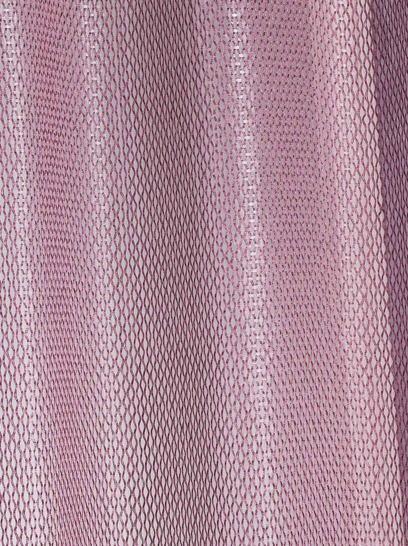 Voilage organza  - Effet résille Violet prune - Kiabi