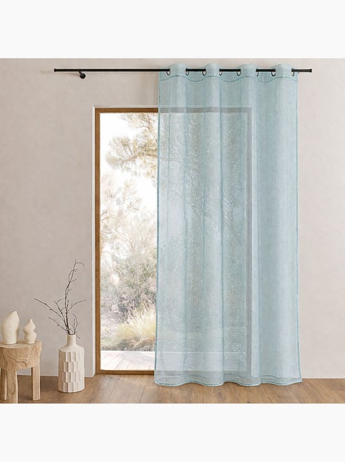 Voilage organza à fines rayures horizontales - Kiabi