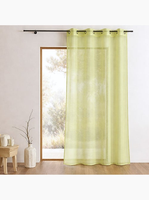 Voilage organza à fines rayures horizontales - Kiabi