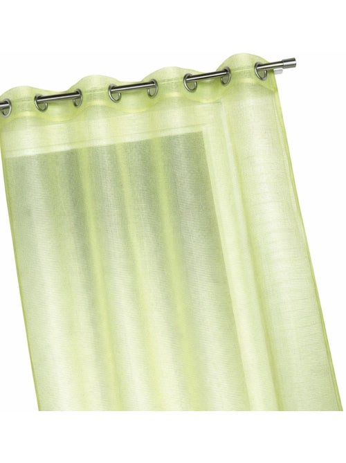 Voilage organza à fines rayures horizontales - Kiabi