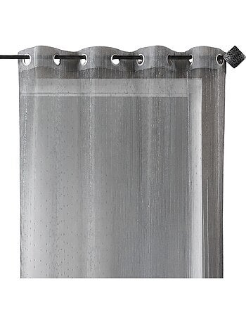 Voilage organza à gouttes métalliques