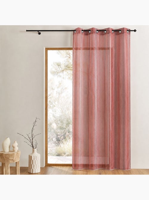 Voilage organza à gouttes métalliques - Kiabi