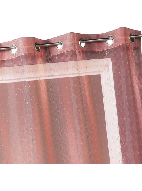Voilage organza à gouttes métalliques - Kiabi