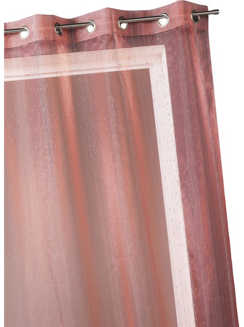 Voilage organza à gouttes métalliques - Kiabi