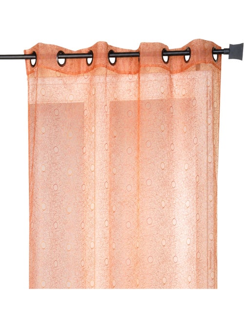 Voilage organza brodé bulles - Kiabi