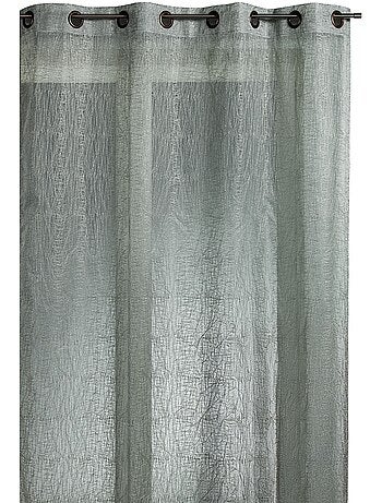 Voilage organza brodé prêt à poser