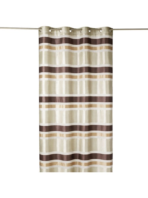 Voilage organza coloré aux rayures horizontales - Kiabi