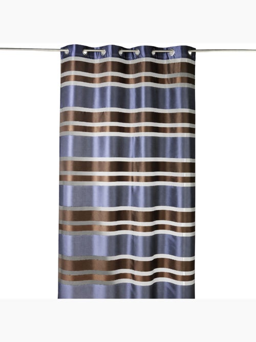 Voilage organza coloré aux rayures horizontales - Kiabi