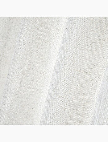 Voilage tamisant polylin à pattes