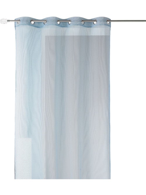 Voilage uni en maille filet - Kiabi