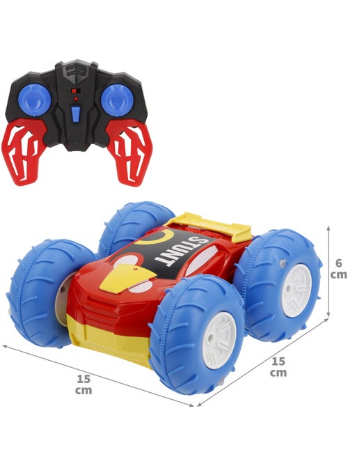 Voiture amphibie télécommandée speed&go 15x15x6 cm - Kiabi
