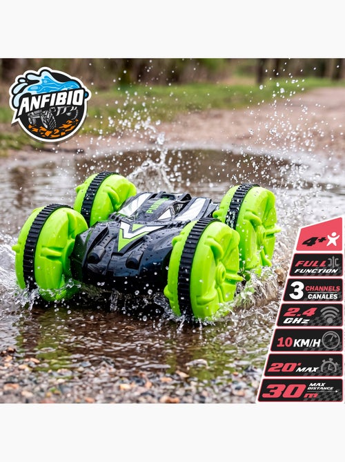 Voiture amphibie télécommandéeo 20x20x10 cm speed&g - Kiabi Voiture amphibie télécommandéeo 20x20x10 cm speed&g - Kiabi