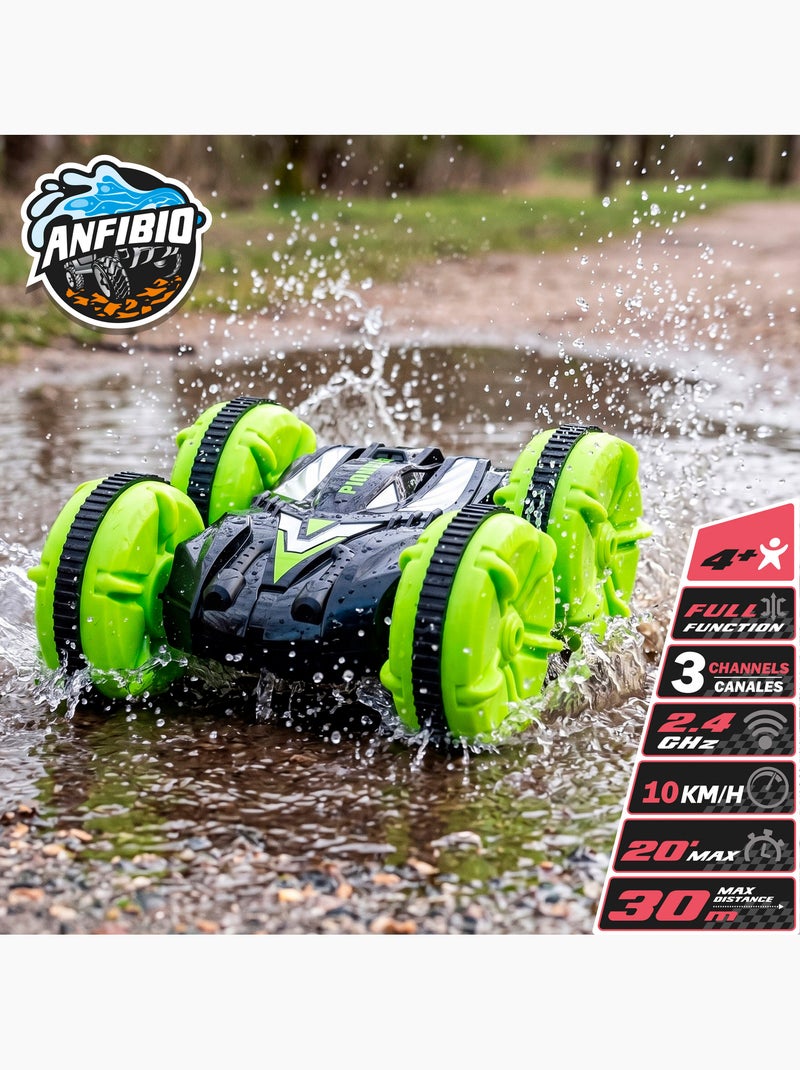 Voiture amphibie télécommandéeo 20x20x10 cm speed&g N/A - Kiabi