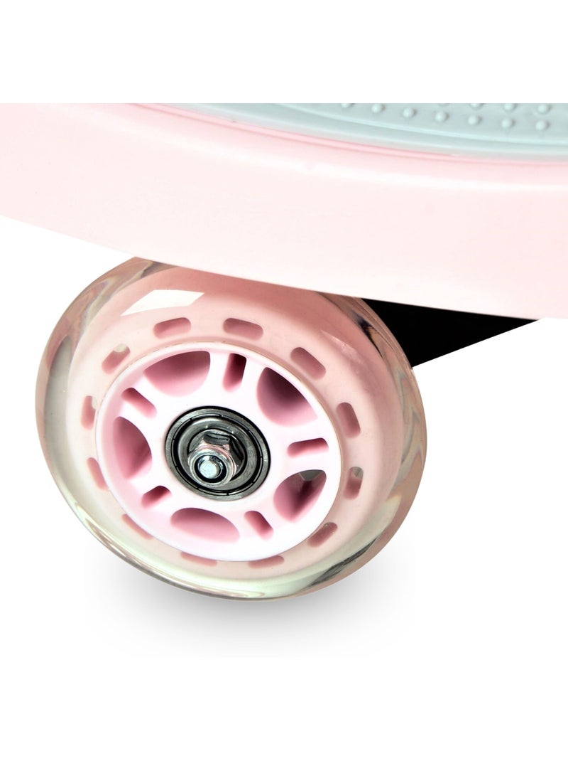 Voiture enfant 120kg max, tourner le guidon pour avancer ou tourner trotteur draisienne, roues led N/A - Kiabi
