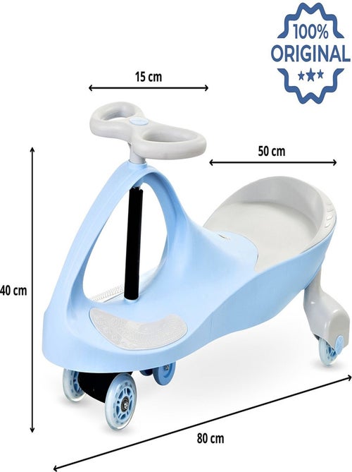Voiture enfant, tourner le guidon pour avancer ou tourner trotteur draisienne 120kg max, roues led - Kiabi Voiture enfant, tourner le guidon pour avancer ou tourner trotteur draisienne 120kg max, roues led - Kiabi