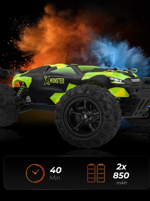Voiture télécommandée - Overmax- X-Monster 3.0- vitesse jusqu’à 45 km/h - Kiabi Voiture télécommandée - Overmax- X-Monster 3.0- vitesse jusqu’à 45 km/h - Kiabi