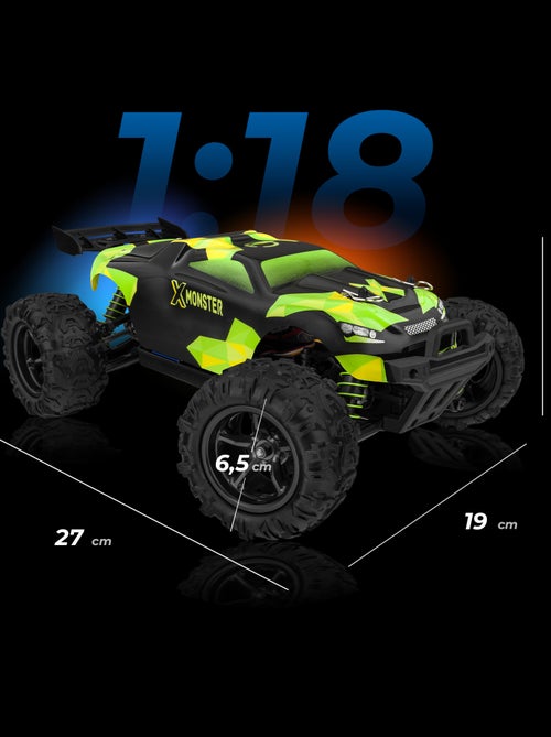 Voiture télécommandée - Overmax- X-Monster 3.0- vitesse jusqu’à 45 km/h - Kiabi Voiture télécommandée - Overmax- X-Monster 3.0- vitesse jusqu’à 45 km/h - Kiabi