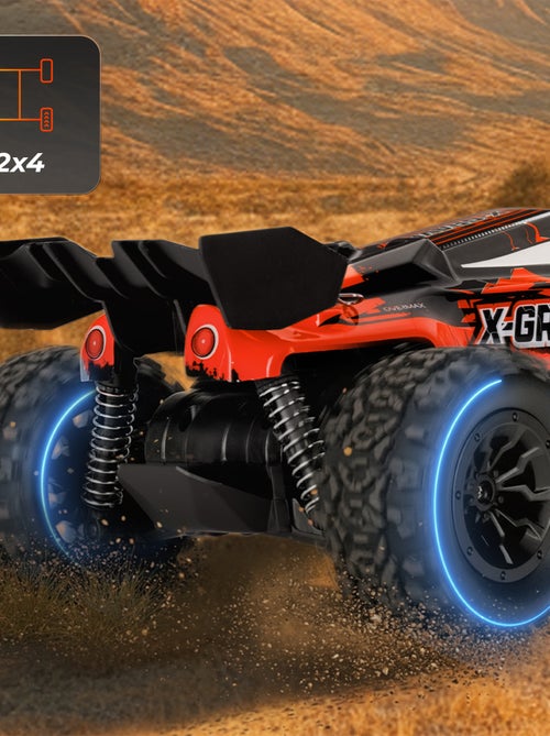 Voiture télécommandée OVERMAX X-Gravel - 2 x Carrosserie - Tout terrain - 20 km/h - 30 min - Kiabi Voiture télécommandée OVERMAX X-Gravel - 2 x Carrosserie - Tout terrain - 20 km/h - 30 min - Kiabi