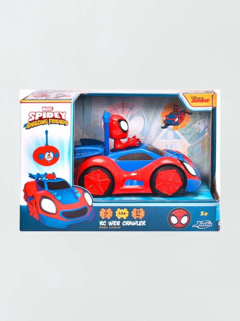 Voiture télécommandée 'Spiderman' rouge/bleu - Kiabi