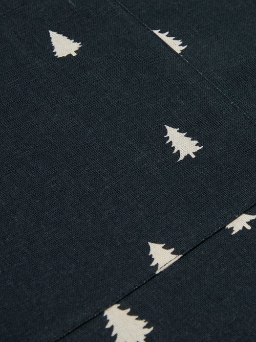 Volwassen schort met kerstprint van katoen 94x69 cm - Kiabi