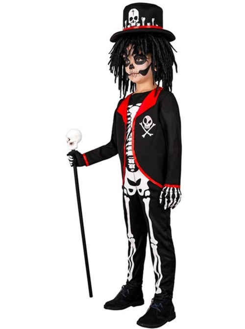 Voodoo Skelet Tovenaar Kostuum - Kiabi