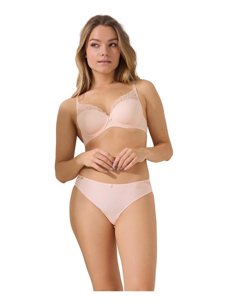 Voorgevormde beha delightful Roze - Kiabi