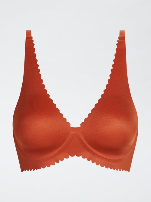 Voorgevormde beha 'Dim' 'Body touch' met voorgevormde cups - Kiabi
