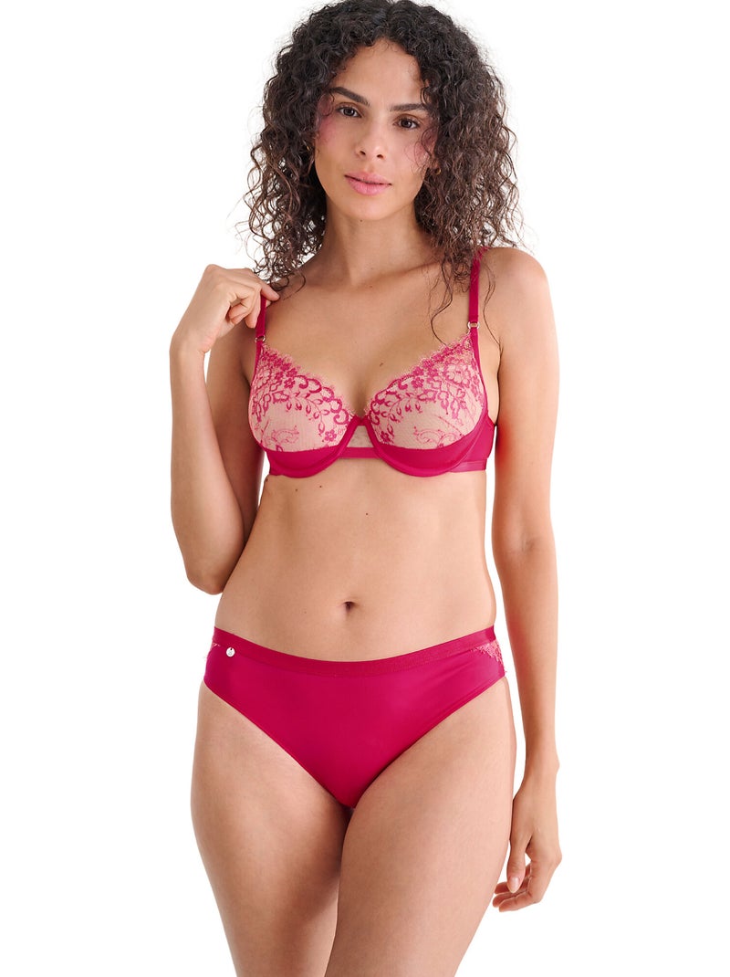 Voorgevormde beha highlight Roze - Kiabi