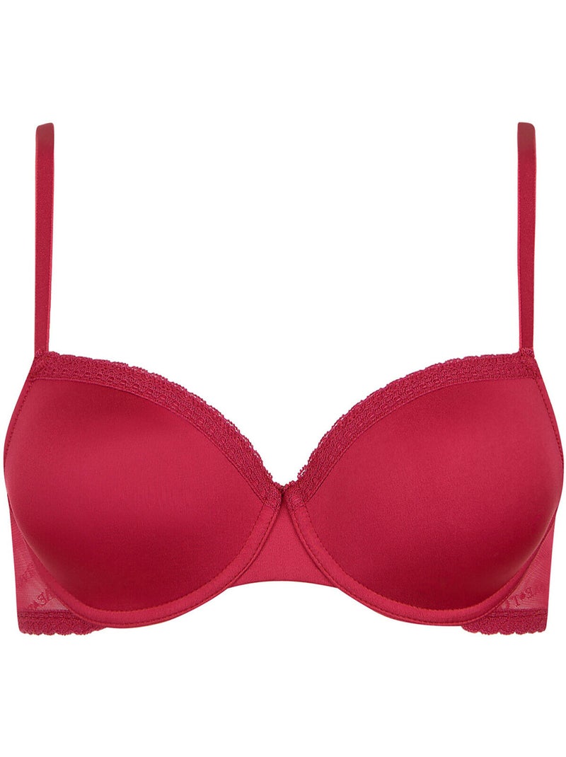Voorgevormde beha honey Rood - Kiabi