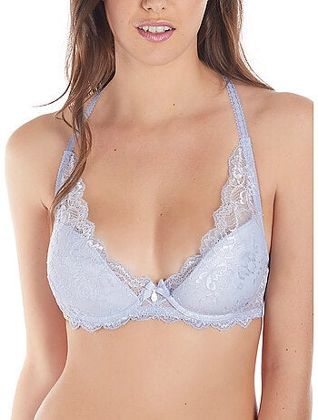 Voorgevormde semi-bralette plunging beha majonia