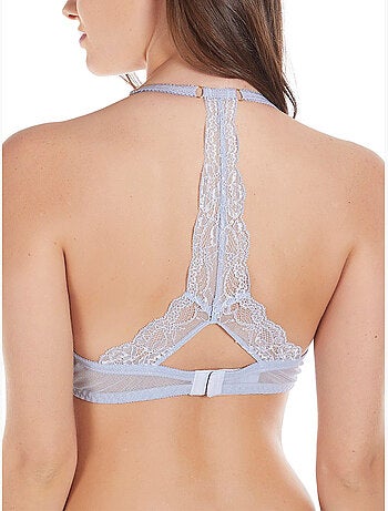 Voorgevormde semi-bralette plunging beha majonia