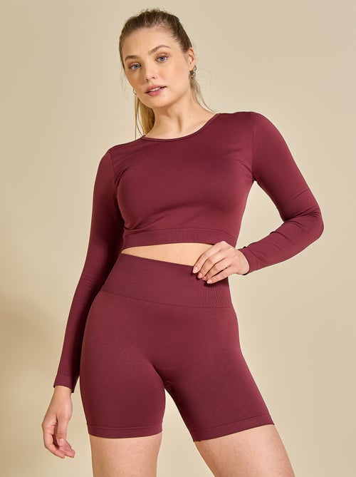 Vormgevende sportshort - (ekstract) - Kiabi